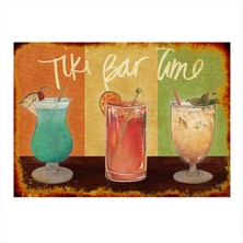Bedeko Kokteyller Art Mdf Poster 35 cm x 50 cm
