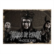 Bedeko Cradle Of Filth Tasarım Mdf Tablo 35 cm x 50 cm