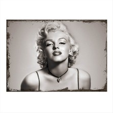 Bedeko Ahşap Tablo Marilyn Monroe