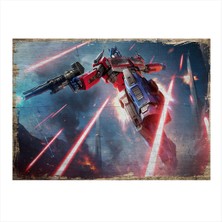 Bedeko Transformers Mdf Poster 35 cm x 50 cm