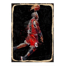 Bedeko Michael Jordan Hediyelik Mdf Tablo 35 cm x 50 cm