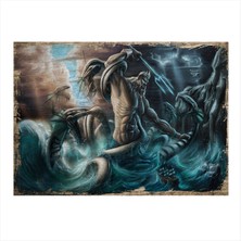 Bedeko Poseidon Art Mdf Tablo 35 cm x 50 cm