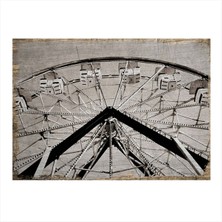 Bedeko Dönme Dolap Mdf Tablo 35 cm x 50 cm