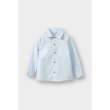 DeFacto Erkek Bebek Oxford Uzun Kollu Gömlek F1669A525AU