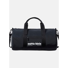 Calvin Klein Siyah Erkek Duffle Bag Ckj Graphıc Ck Crossbody Duffle