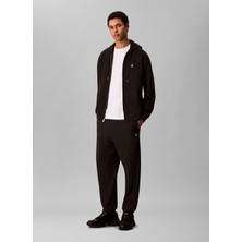 Calvin Klein Jeans Classic Fit Siyah Erkek Eşofman Altı LV04RD241GUB1 Eu 350TERRY Monogram
