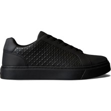 Calvin Klein Siyah Erkek Sneaker Classıc Cupsole Laceup Aop