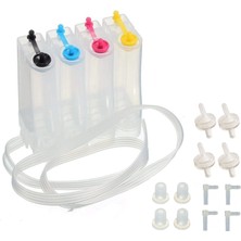 Canon Pixma MP250  Yazıcı Için PG-510 / CL-511 Uyumlu 4 Renk Şeffaf Tankı (Boş)