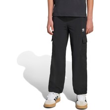 Adidas Oh Woven Cargo Çocuk Siyah Eşofman Altı JX2786