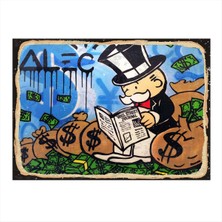 Bedeko Monopoly Temalı Mdf Tablo 50 cm x 70 cm