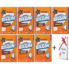 Kırmızı Beyaz 4. Sınıf Efsane Bilgin(7 Kitap)+Hediye