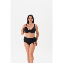 4026BK Balenli Toparlayıcı Bikini Tk. Siyah