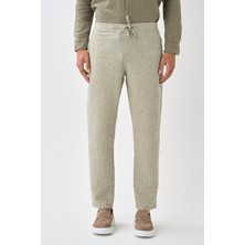 Smart Casual Dokulu Pantolon