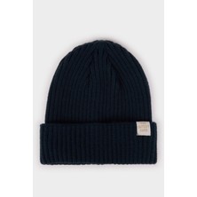 DeFacto Dokuma Etiketli Triko Bere Erkek Bebek Y6262A225WN