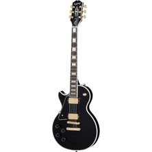 Epiphone Les Paul Custom Solak Elektro Gitar (Ebony)
