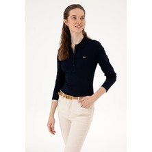 U.S. Polo Assn. Kadın Lacivert Sweatshirt 50313593-VR033