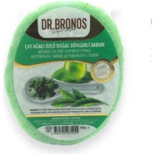 Dr. Bronos Çay Ağacı Özlü Doğal Süngerli Sabun 135 gr