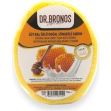 Dr. Bronos Süt Bal Özlü Doğal Süngerli Sabun 135 gr