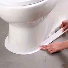 Eşya Dünyası Sızdırmaz Su Geçirmez Kenar Bandı – Banyo, Küvet, Lavabo, Tezgah ve Duşakabin Için 38MM x 3.2m (Beyaz Renk)