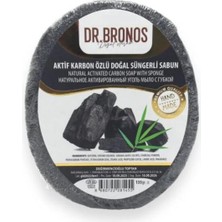 Dr. Bronos Aktif Karbon Özlü Doğal Süngerli Sabun 135 gr