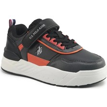 U.s.polo Assn. George Cocuk Ayakkabi - Siyah Turuncu