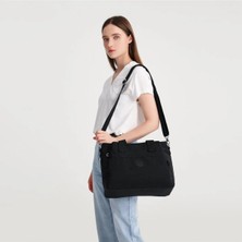 Omuz Askılı Şık Kullanışlı Kadın Çantası Krinkıl Kumaş