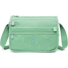 Kadın Omuz Çantası Klinkıl Kumaş Kullanışlı Iç Hacim