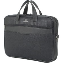 Case Club 15,6 Inç Laptop Bölmeli Omuz Çantası Suya Dayanıklı Yüzey