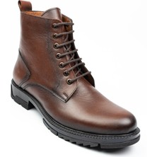 Nobel 992 - 1 Erkek Cilt Deri Postal Taba Hakiki Deri Kışlık Platform Topuklu