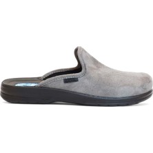 2215-9955-1 Ökçe Dikeni Için Uyumlu Tam Anatomik Erkek Ev,ofis Terliği - NKT02215-GRI-41