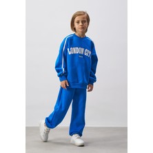 Nakış Detaylı Erkek Çocuk Alt Üst Eşofman Takımı