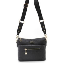 Silver & Polo Siyah - Siyah SP1110 Kadın Çapraz Çanta