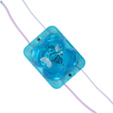 Powermaster PM-14713 12 Volt 2 Watt Mavi Yanıp Sönen Çakar 4333-3030 Modül Led 43x33x28mm