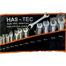 12’li Açık Ağız Anahtar Seti | Profesyonel El Aletleri Takımı