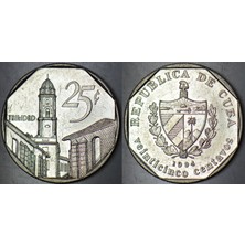 Küba 25 Centavos 1994.