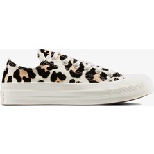 Converse Chuck 70 Leopard Unisex Krem Sneaker