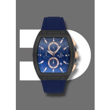 Platin Pierre HDS-PL-1000GD-ZA3 Silikon Kordon Fonksiyonları Aktif Kare Erkek Kol Saati