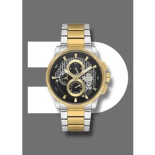 Platin Pierre HDS-PL-1069GA-D2 Çelik Kordon Fonksiyonları Aktif Erkek Kol Saati