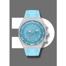 Platin Pierre HDS-PL-1039GDHDS-L3L Silikon Kordon Fonksiyonları Aktif Erkek Kol Saati