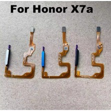 Huawei Honor X7A Için Parmak Izi Sensörü Güç Düğmesi Flex Kablo Dokunmatik Kimlik Sensörü Ev Düğmeleri Smartphone Değiştirme