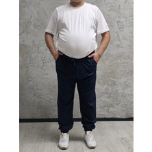 15000-BATTAL Bel ve Paça Lastikli Pantolon