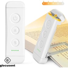 Glocusent USB Şarj Edilebilir LED Kitap Ayracı Arası Okuma Işığı Ayracı Portatif Şarj Edilebilir