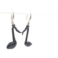 Hanecambaz Nota Küpe Murano Cam El Yapımı