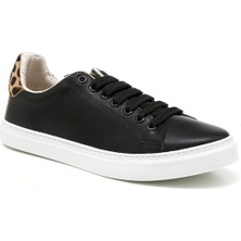 Kadın Sneaker ( Günlük) MAR-25Y-209-02 John May Siyah-Leopar