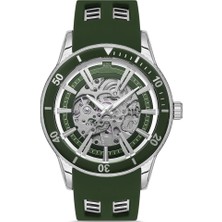 Platin Pierre HDS-PL-1039GD-0ZM10 Silikon Kordon Otomatik Erkek Kol Saati