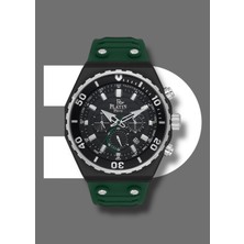 Platin Pierre HDS-PL-1039GDHDS-J2 Silikon Kordon Fonksiyonları Aktif Erkek Kol Saati