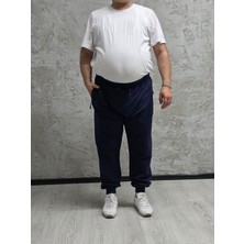 2310-BATTAL Beden Kemer Paça Ribana Eşofman