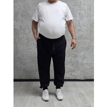 2310-BATTAL Beden Kemer Paça Ribana Eşofman