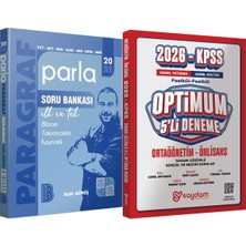 2026 Parla Paragraf Soru Bankası - Optimum 5 Deneme