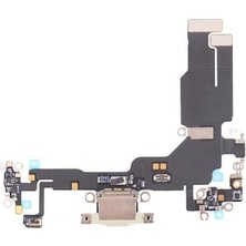 iPhone Uyumlu 15 Şarj Bordu Flex Kablo Sarı